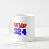 トランプ2024 コーヒーマグカップ (正面左)