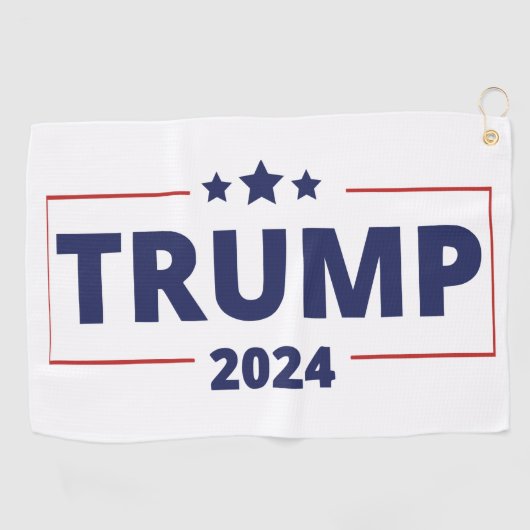 トランプ2024 ゴルフタオル (横)