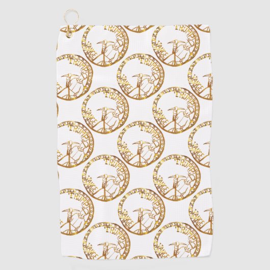 トランプ2024 ゴルフタオル (正面)