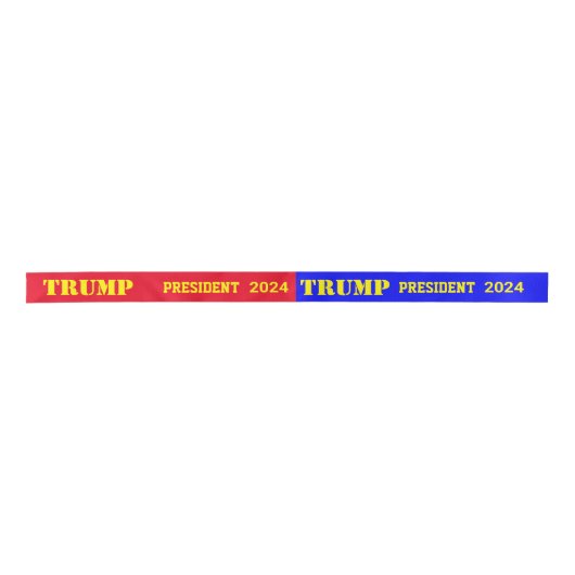 トランプ2024 サテンリボン (正面)