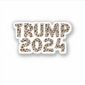 トランプ2024 シール (正面)