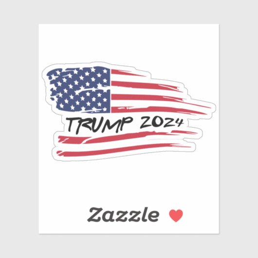 トランプ2024 シール (シート)