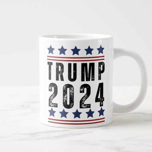 トランプ2024 ジャンボコーヒーマグカップ (右)