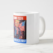 トランプ2024 ジャンボコーヒーマグカップ (正面右)