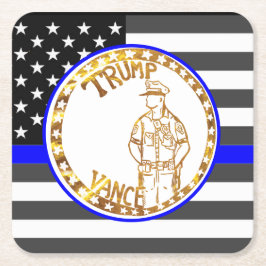 トランプ2024 スクエアペーパーコースター