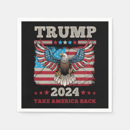 トランプ2024 スタンダードカクテルナプキン