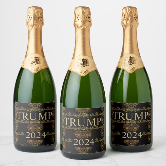 トランプ2024 スパークリングワインラベル (ボトル)