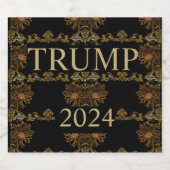 トランプ2024 スパークリングワインラベル (シングルラベル)