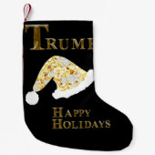 トランプ2024 スモールクリスマスストッキング (正面)