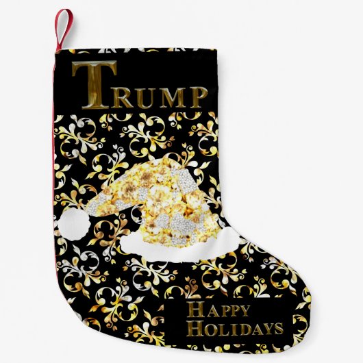 トランプ2024 スモールクリスマスストッキング (正面)