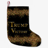 トランプ2024 スモールクリスマスストッキング (正面)