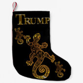 トランプ2024 スモールクリスマスストッキング (正面)