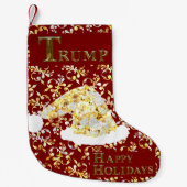 トランプ2024 スモールクリスマスストッキング (正面)