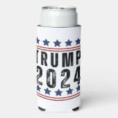 トランプ2024 スリム缶クーラー (Seltzer裏面)