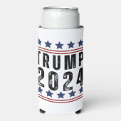 トランプ2024 スリム缶クーラー (Seltzer正面)
