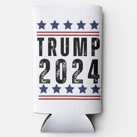 トランプ2024 スリム缶クーラー (正面)