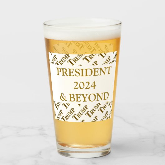 トランプ2024 タンブラーグラス (ドリンク正面)
