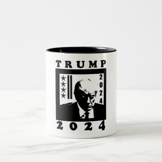 トランプ2024 ツートーンマグカップ (中央)