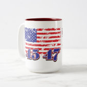トランプ2024 ツートーンマグカップ (正面左)