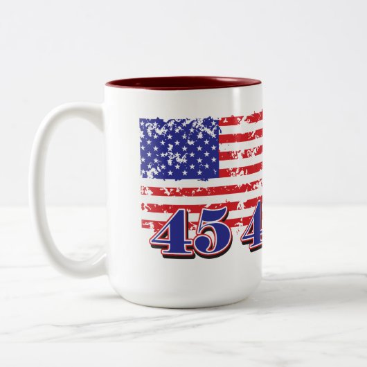 トランプ2024 ツートーンマグカップ (左)