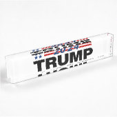 トランプ2024 デスクネームプレート