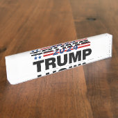 トランプ2024 デスクネームプレート (側面)