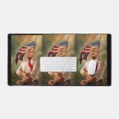 トランプ2024 デスクマット (キーボード&マウス)