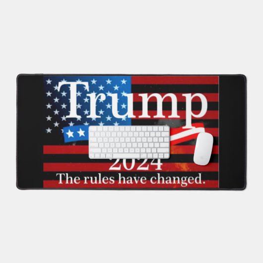 トランプ2024 デスクマット (キーボード&マウス)