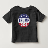 トランプ2024 トドラーTシャツ (正面)