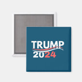 トランプ2024、トランプ2024リターン、バイデン氏は私ではない マグネット (正面/裏面)