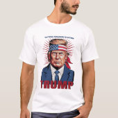 トランプ2024 – トランプ4547 Tシャツ (正面)
