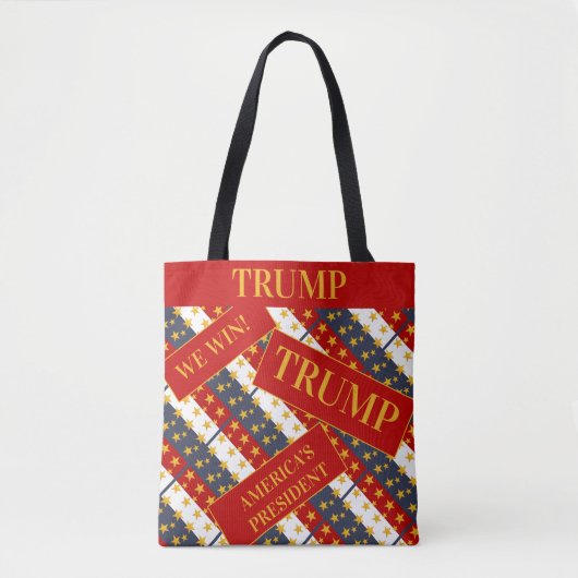トランプ2024 トートバッグ (正面)