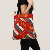トランプ2024 トートバッグ (クローズアップ)
