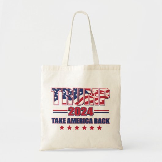 トランプ2024 トートバッグ (正面)