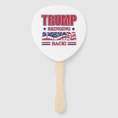 トランプ2024 ハンドファン (裏面)