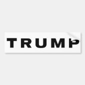 トランプ2024 バンパーステッカー (正面)