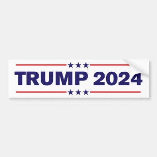 トランプ2024 バンパーステッカー