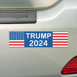 トランプ2024 バンパーステッカー