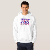トランプ2024 パーカ (正面フル)