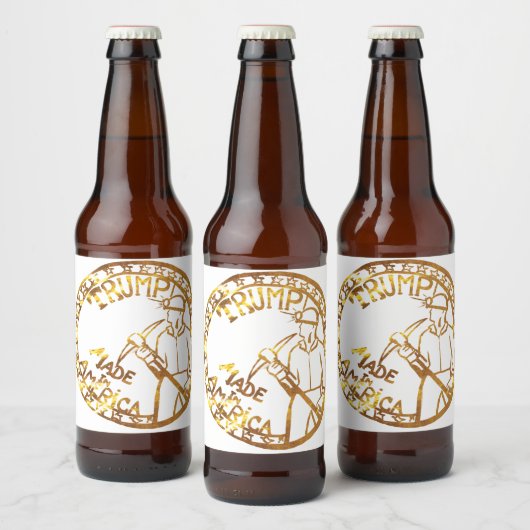 トランプ2024 ビールラベル (ボトル)