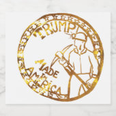 トランプ2024 ビールラベル (シングルラベル)
