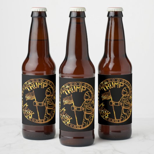 トランプ2024 ビールラベル (ボトル)