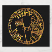 トランプ2024 ビールラベル (シングルラベル)