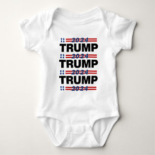 トランプ2024 ベビーボディスーツ