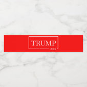 トランプ2024 ペットボトルラベル (シングルラベル)