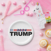 トランプ2024 ペーパープレート (パーティー)
