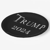 トランプ2024 ペーパープレート (アングル)