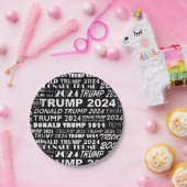 トランプ2024 ペーパープレート (パーティー)
