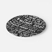 トランプ2024 ペーパープレート (アングル)