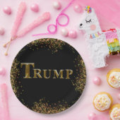 トランプ2024 ペーパープレート (パーティー)